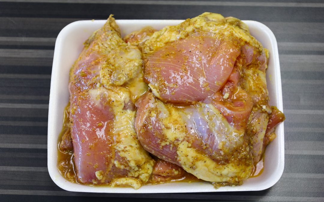 Chicken Leg meat with lemongrass